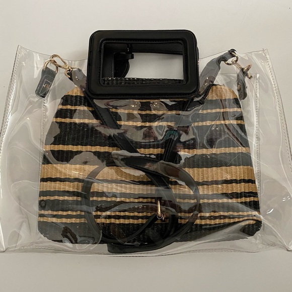 Sole Society Clear Handbag / Crossbody - Picture 1 of 4